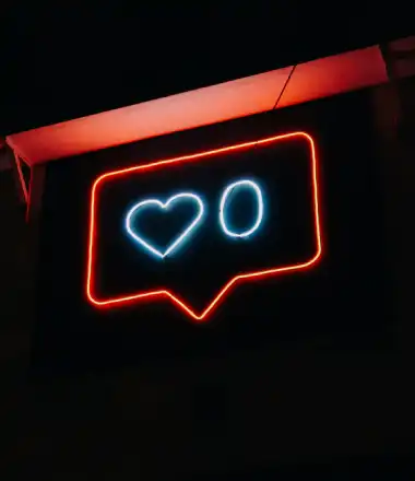 image of instagram hearts and comments