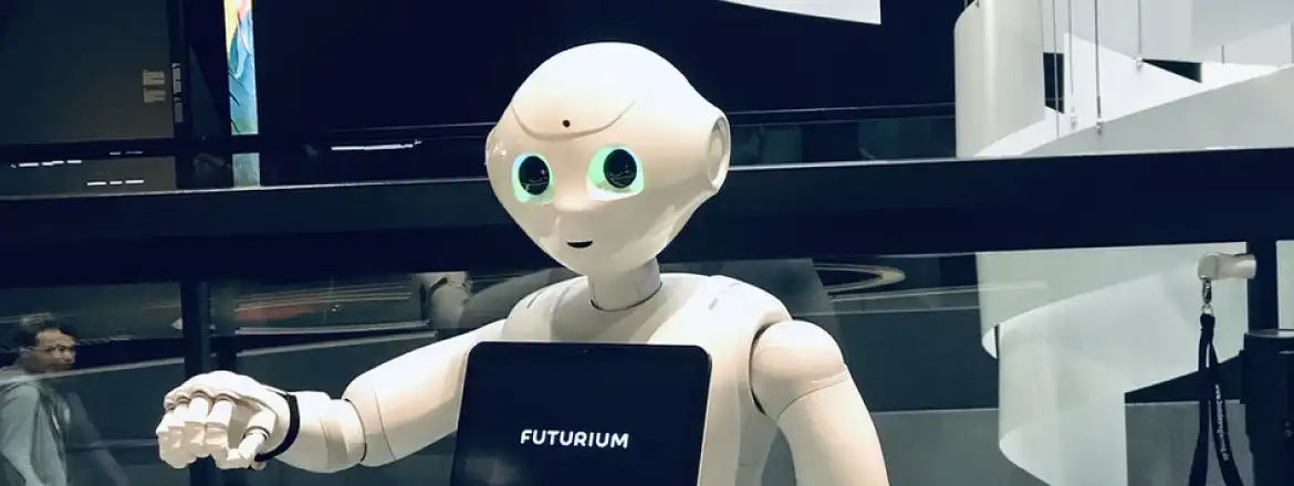 image showing a robot at work