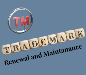 image of trademark renewal application submission