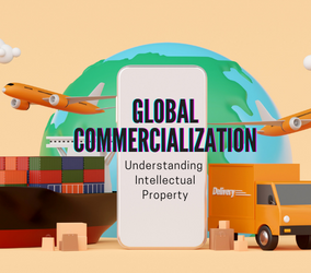 image of global commercialization and understanding intellectual property